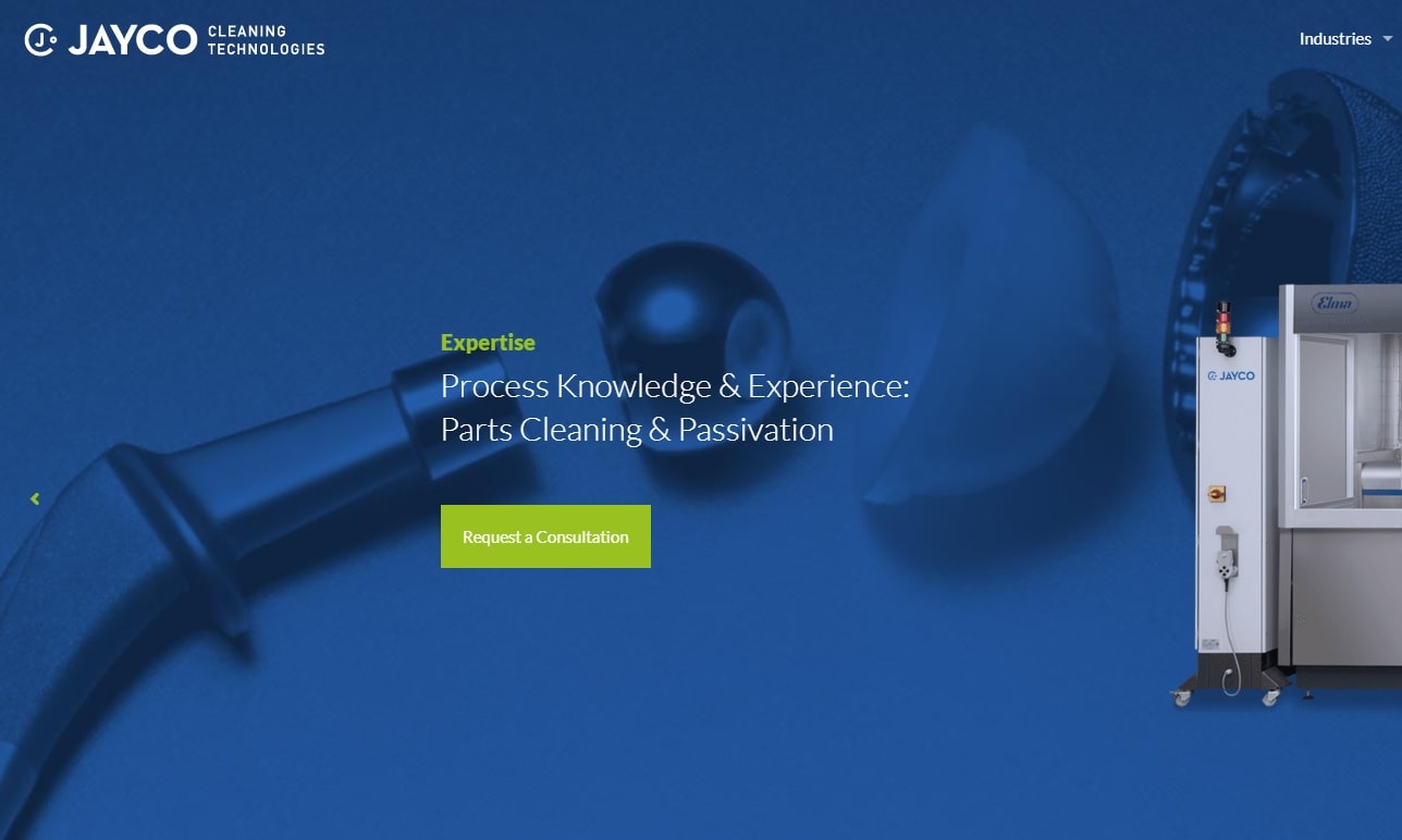 Jayco Cleaning Technologies Industrial Parts Washers